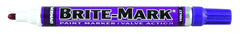 Dykem 84019 Brite-Mark Medium Tip Paint Marker Violet