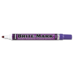 Dykem 84019 Brite-Mark Medium Tip Paint Marker Violet