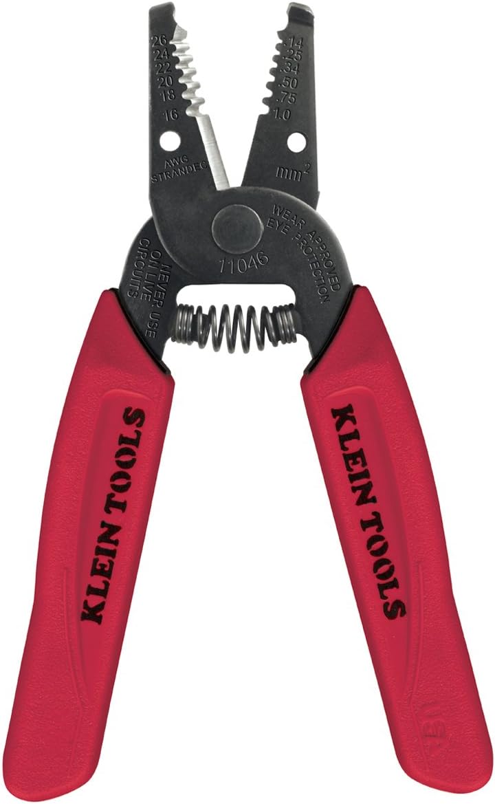 Klein Tools 11046 Wire Stripper/Cutter 16-26 AWG Stranded