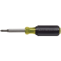 Klein Tools 32476 Multi-Bit Screwdriver / Nut Driver with 5 Functions