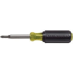 Klein Tools 32476 Multi-Bit Screwdriver / Nut Driver with 5 Functions