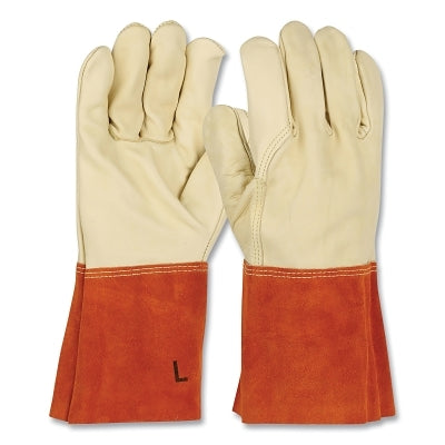 PIP 6000/L TIG/MIG Welding Gloves Grain Cowhide Large Tan/Russet