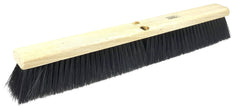 Weiler 25235 Vortec Pro Medium Sweep Floor Brush Polystyrene Border With Black Polypropylene 24 inches