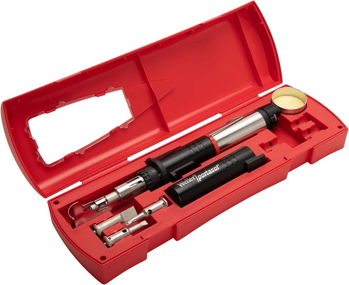 Weller PSI100K Super-Pro Self-Igniting Cordless Butane Soldering Iron Kit