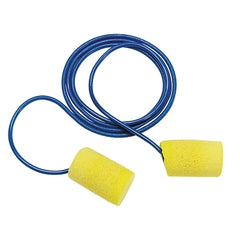 3M 7000002301 E-A-R Classic Foam Earplugs PVC Yellow Corded 200 Pair