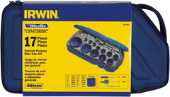 Irwin Tools 3073004 Hole Saw Kit 17-Piece Black