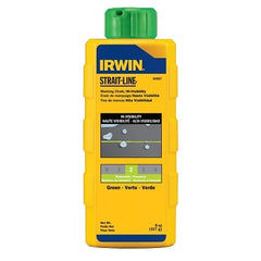 IRWIN 64907 Hi-Visibility Marking Chalk 8 Ounce Green