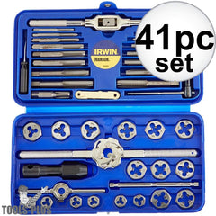 Irwin 26317 Tap and Die 41PC Set MTRC HEX