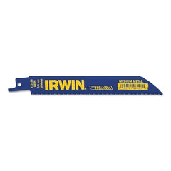 Irwin 372618B Metal Cutting Reciprocating Saw Blade 6 Inch 18 TPI 25 Pack