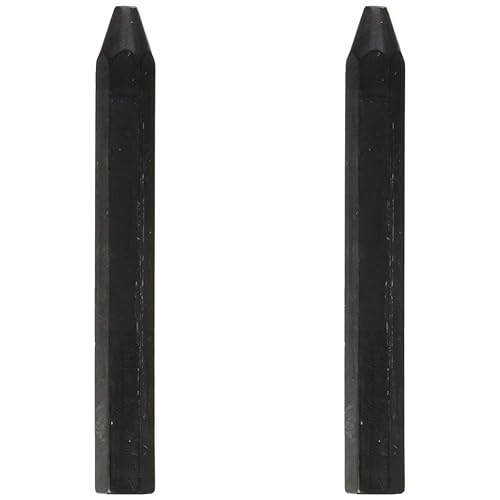 IRWIN 66404 Strait-Line Lumber Crayon Black (Pack of 2)