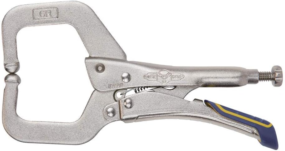 IRWIN IRHT82585 VISE-GRIP Welding Pliers Fast Release C-Clamp Locking 6-Inch