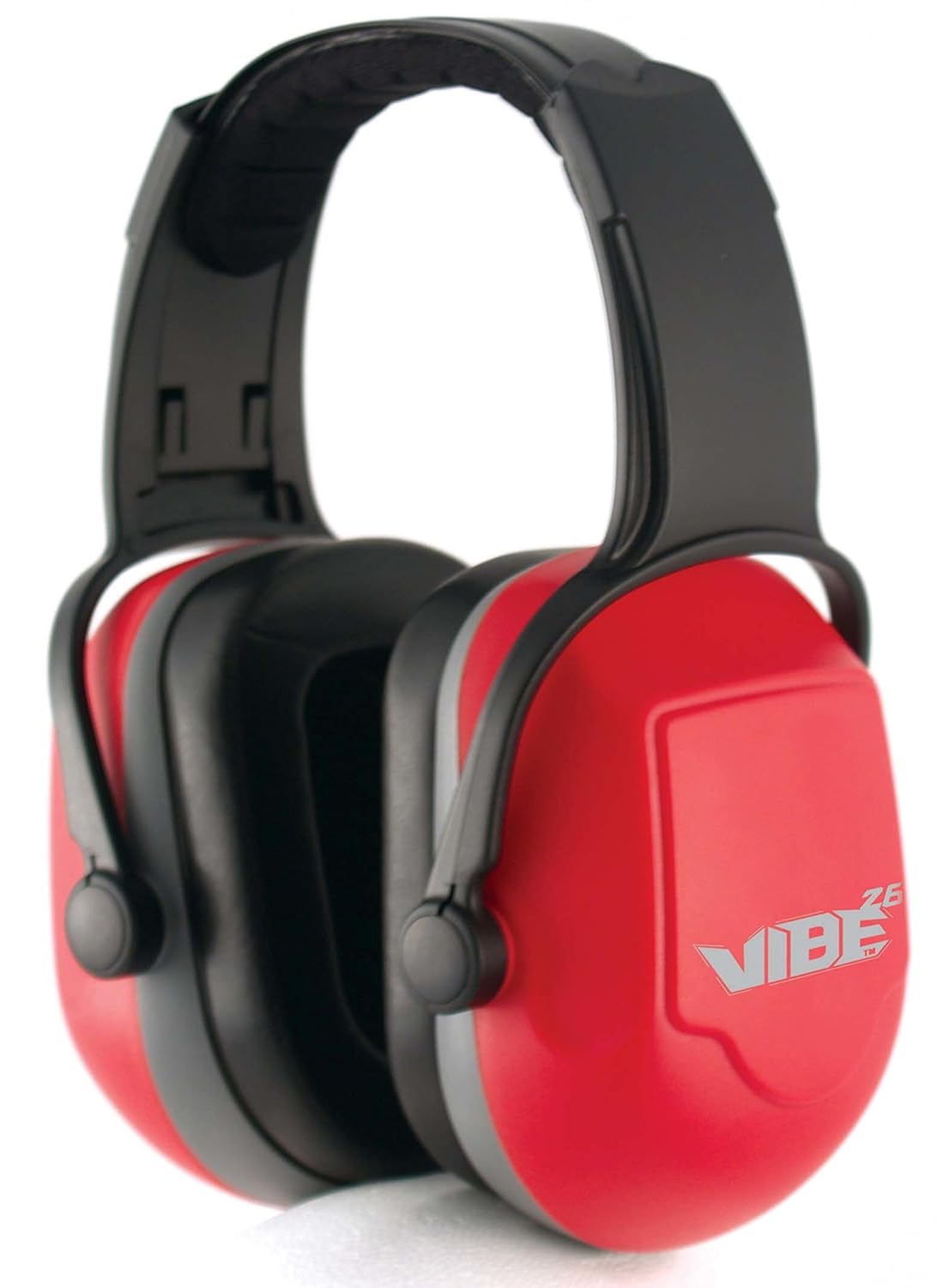 Jackson Safety 20774 Vibe Headband Earmuff 26dB NRR Red