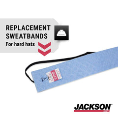 Jackson Safety 16750 Drybrow AA-100 Sweatband Elastic Band One Size 25 Pack