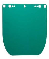 Jackson Safety 29100 Polycarbonate Faceshield Dark Green 8 inches x 15.5 inches x 0.04 inches