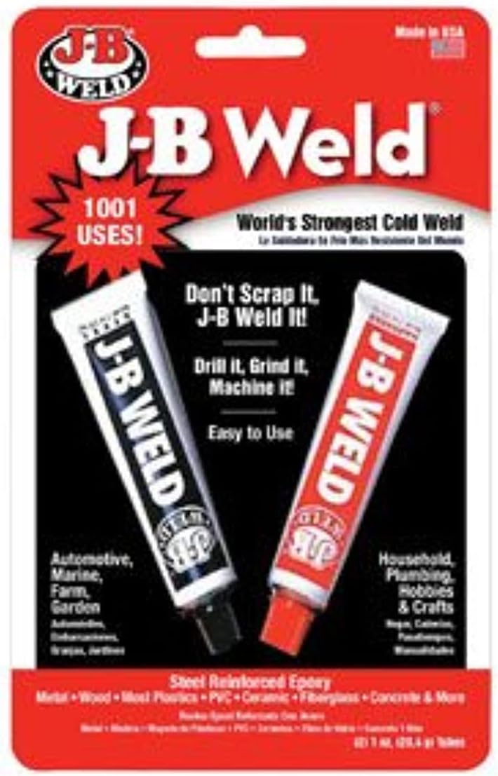 J-B Weld 8265-S Cold Weld Compound Dark Gray 2 oz