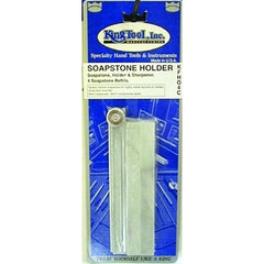 King Tool KFH04C Soapstone Holder 5 in L Flat Includes 4 Soapstone Refills