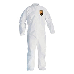 Kimberly-Clark Professional 46004 Kleenguard A30 Breathable Splash & Particle Protection Coveralls XL Zip