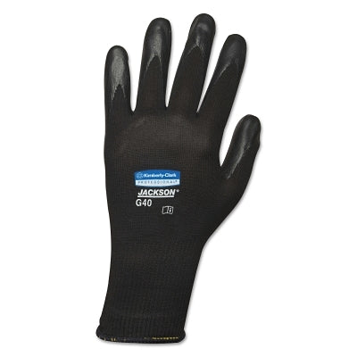 Kimberly-Clark Professional 13840 KleenGuard G40 Polyurethane Coated Gloves 10/X-Large Black