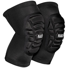 Klein Tools 60492 Knee Pads Lightweight Padded Knee Sleeves Black M/L