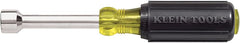 Klein Tools 630-3/8 3/8-Inch Nut Driver with 3-Inch Hollow Shaft and Cushion Grip Handle