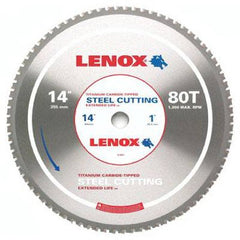 Lenox 21891ST140080CT Metal Cutting Circular Saw Blade 14 Inch 80TPI Steel