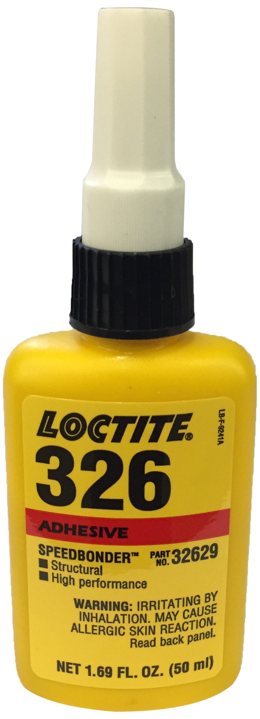 Loctite 135402 Speedbonder AA326 Adhesive 50 mL Bottle Amber