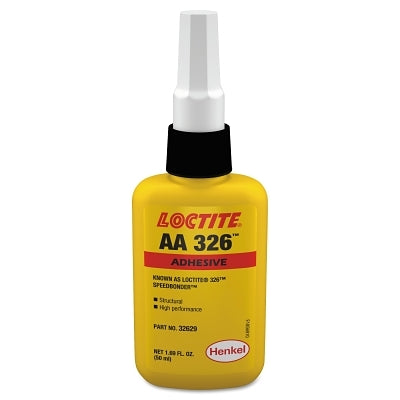 Loctite 135402 Speedbonder AA326 Adhesive 50 mL Bottle Amber