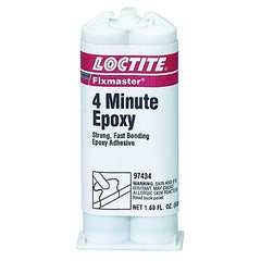 Loctite 235612 Fixmaster 4-Minute Resin Epoxy Adhesive 50 ml Cartridge Clear