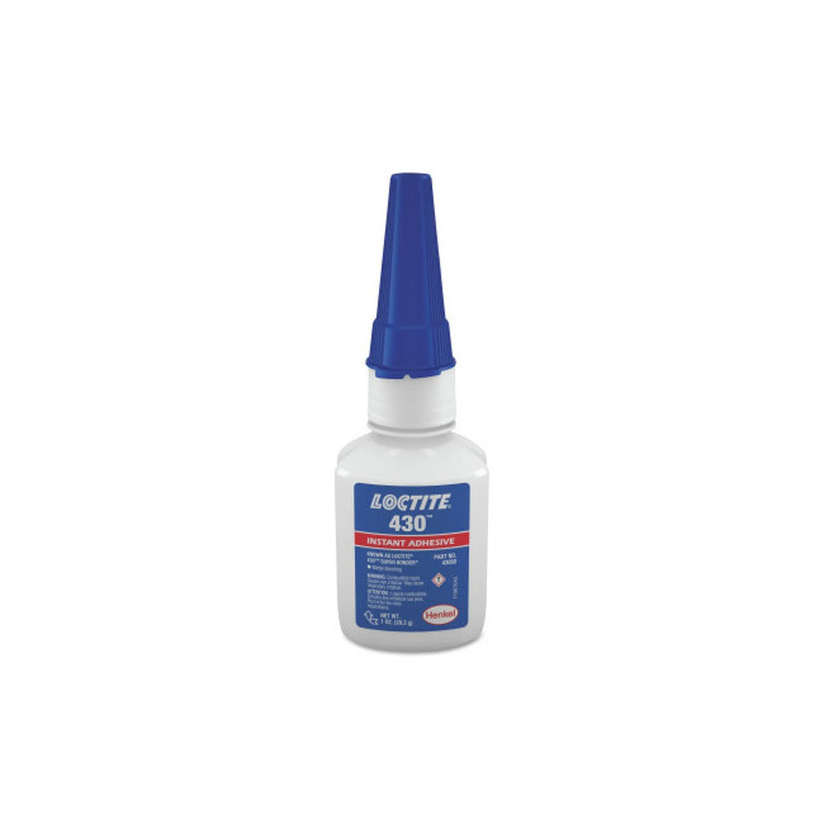 Loctite 233978 430 Super Bonder Instant Adhesive 1 OZ Bottle Clear