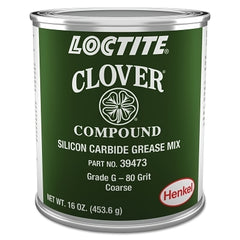 Loctite 233017 Clover Silicon Carbide Grease Mix 1 lb Can 80 Grit