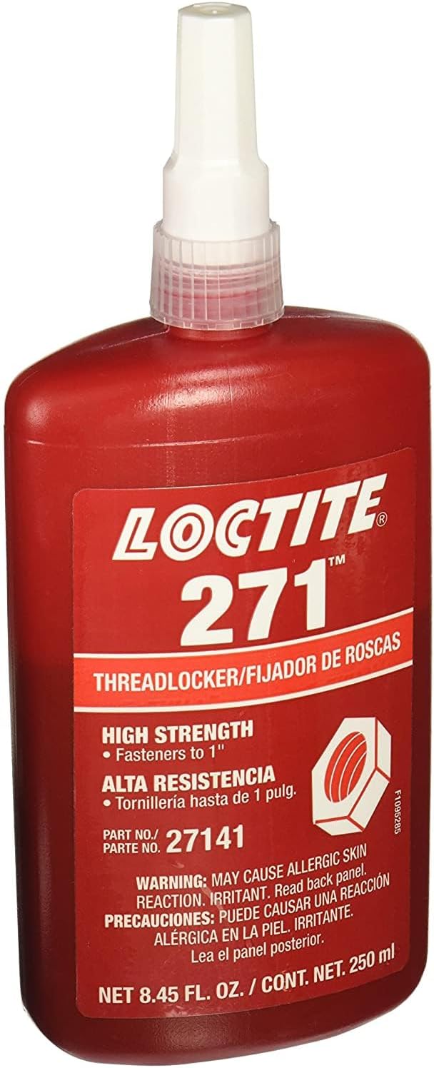 Loctite 88441 271 Threadlocker High Strength 250 mL Bottle