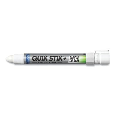 Markal 28850 Quik Stik+ Glow in the Dark Solid Paint Marker Green Bullet Replacement 28850