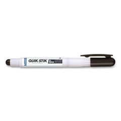 Markal 61129 Quik Stik Series Compact Solid Paint Marker Black (Pack of 144 pcs)