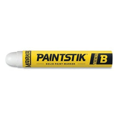 Markal 80220 Paintstik Solid Paint Marker White 12 Pack