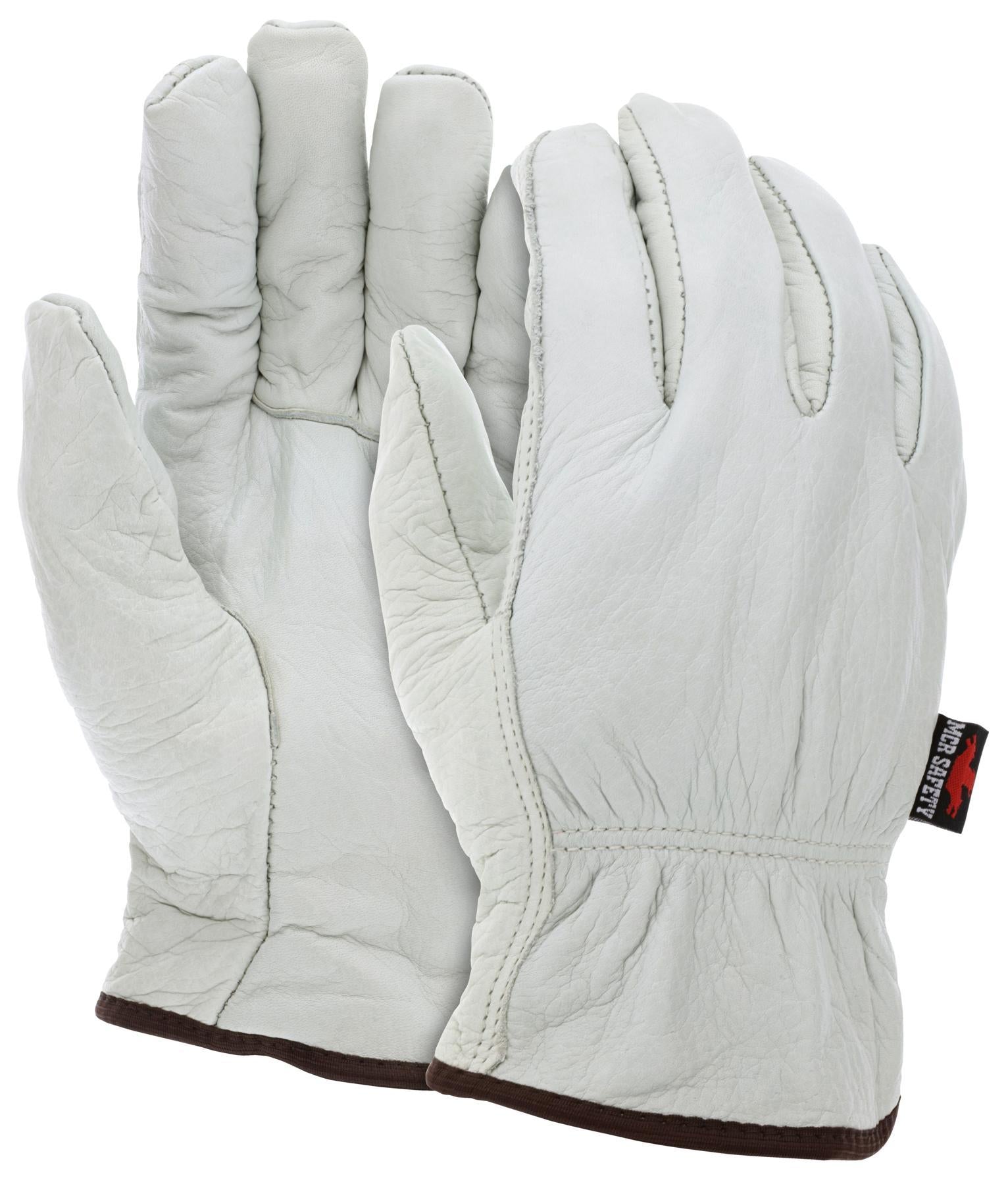 MCR Safety 3250M Premium Driver Gloves Red Fleece Lined Medium