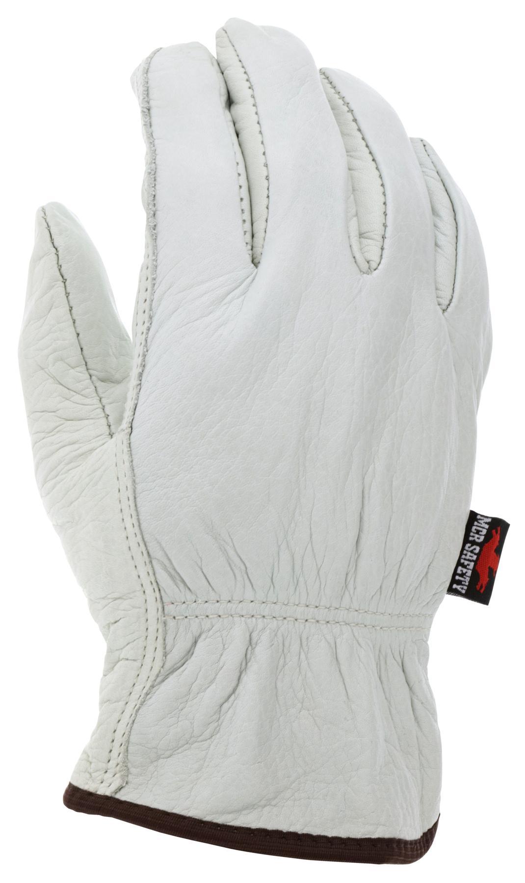 MCR Safety 3250M Premium Driver Gloves Red Fleece Lined Medium