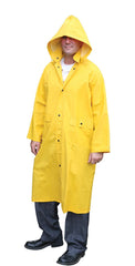 MCR Safety 200CL Classic Raincoat Unisex Yellow Large Detachable Hood