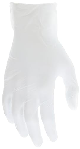 MCR Safety 5015XL SensaGuard Vinyl Disposable Industrial Food Service Grade Powderfree Gloves XL