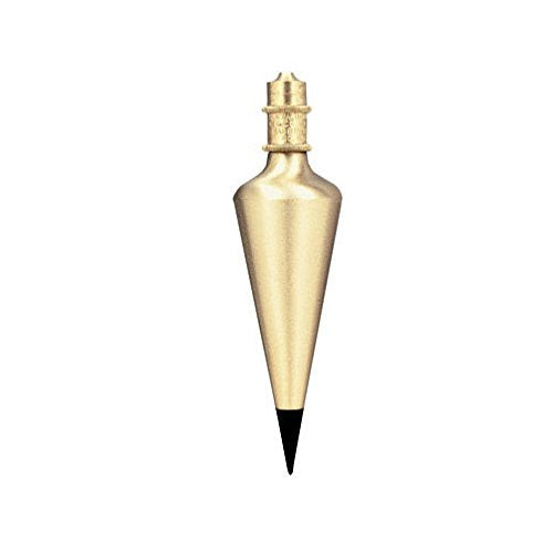 Stanley 47-973 Brass Plumb Bob 8 Ounces 8.7 Inches