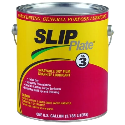 Precision Brand 45536 SLIP Plate No. 3 Dry Film Lubricants 1 gal Can