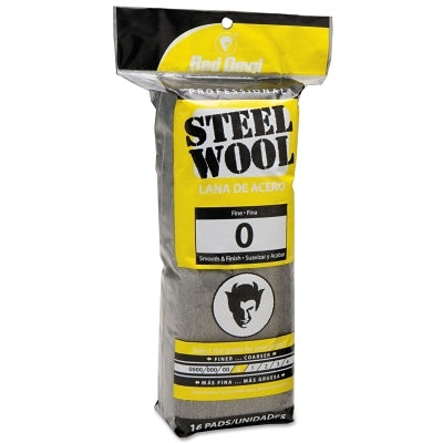 Red Devil 313 Steel Wool Fine Number 0 16 Per Pack