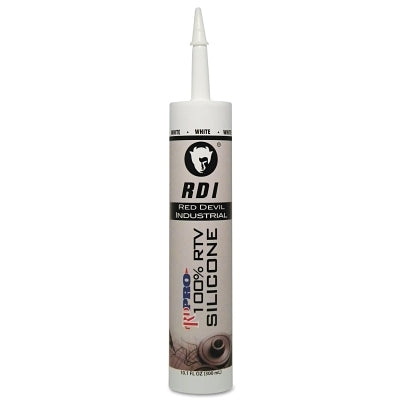 Red Devil 0816/OI 100% Silicone Architectural Grade RTV Sealant 9.8 fl oz Cartridge White