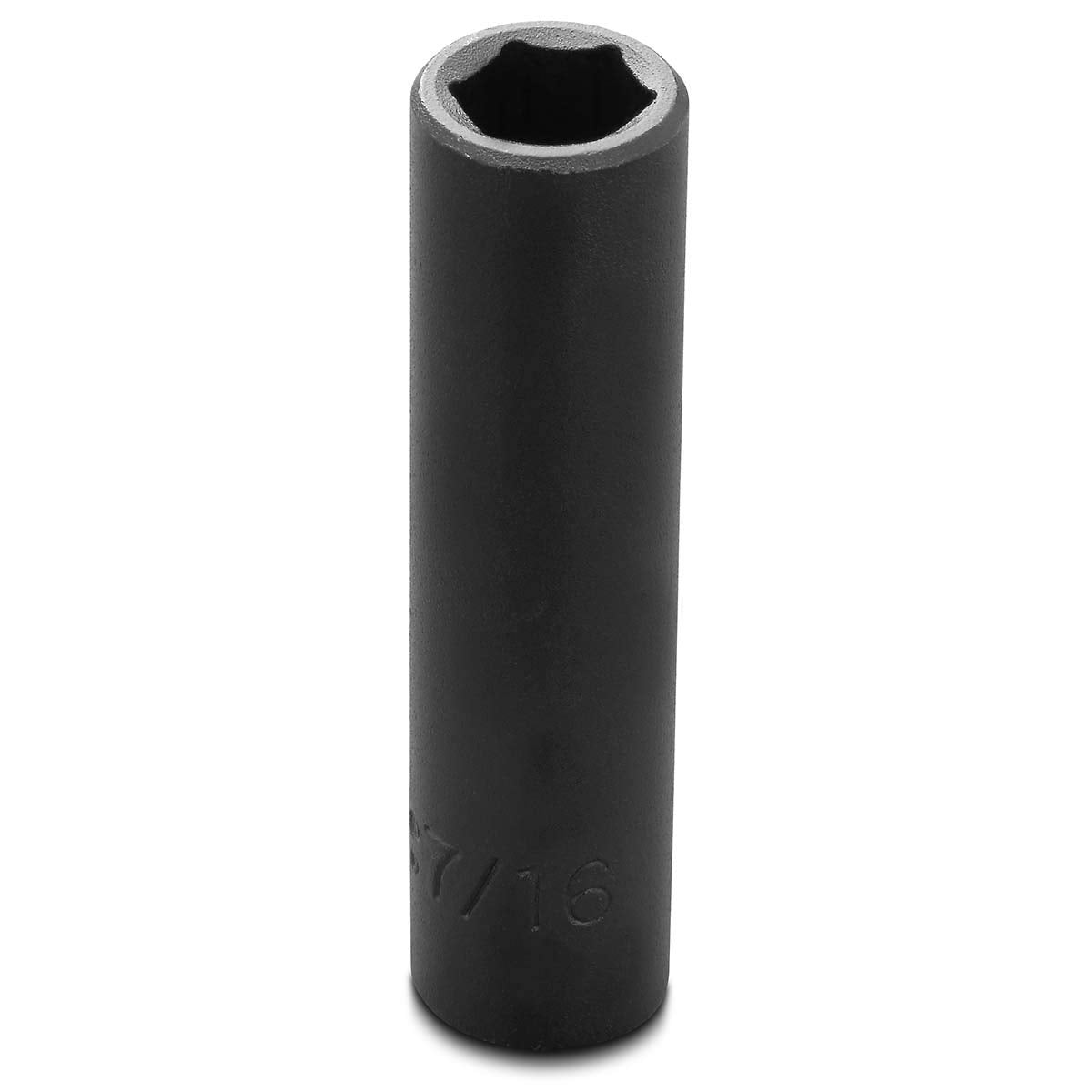 Proto J7714H Impact Socket 3/8 In Dr 7/16 In 6 pt