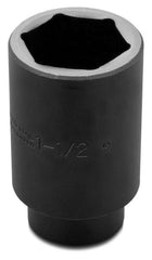 Proto J7348H Impact Socket 1/2 In Dr 1 1/2 In 6 pt