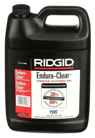 Ridgid 32808 Endura-Clear Thread Cutting Oil 1 Gallon Amber