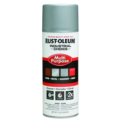 Rust-Oleum 1614830 Industrial Choice 12 oz Dull Aluminum Gloss Spray Paint