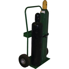 Saf-T-Cart 821-10 800 Series Cart Holds 2 Cylinders 10 in Pneumatic Wheels