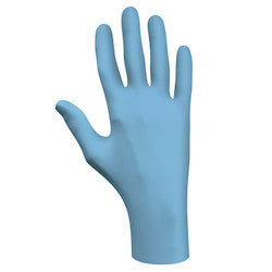 Showa 8005PFXL N-Dex 8005 Series Disposable Nitrile Gloves, Powder Free, 8 mil, X-Large, Blue