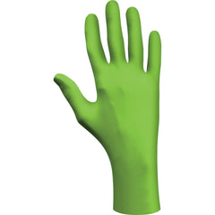 Showa 7705PFTS Accelerator-Free Disposable Nitrile Glove 9.5 inch Length 4 mil Thick Small