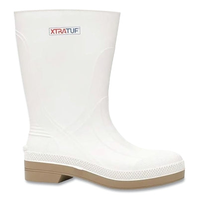 Xtratuf 75136-120 Shrimp Boots Rubber White Size 12 11 Inch Height